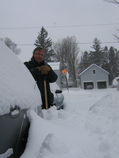 Darling husband smiles for the camera