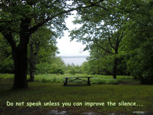 silence