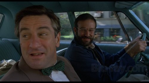 No, that is not Robert De Niro in the car with my brother! That's Robin WIlliams.