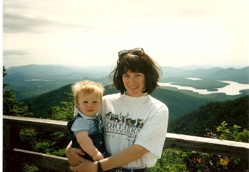 A windy day on Whiteface at Lake Placid, 1996