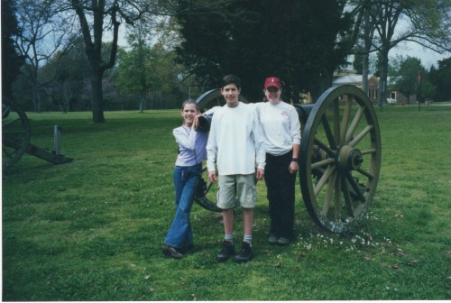 Somewhere in the Shiloh National Military Park...