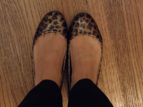 leopard shoes