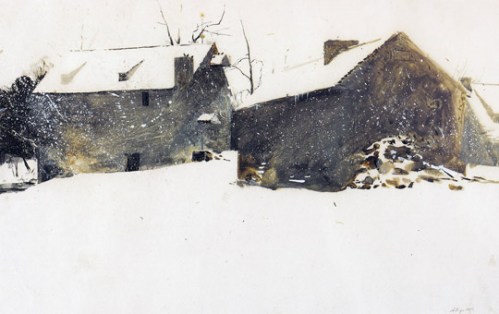 Andrew Wyeth, Winter Landscape