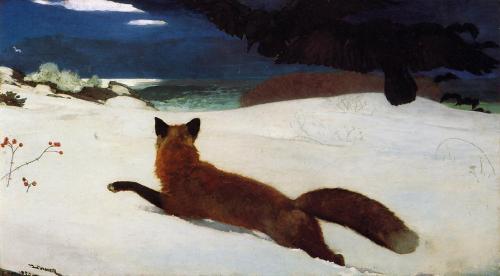 Winslow Homer, "Fox Hunt" 1893