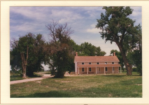 John Prower's 14-room house in Boggsville, Colorado