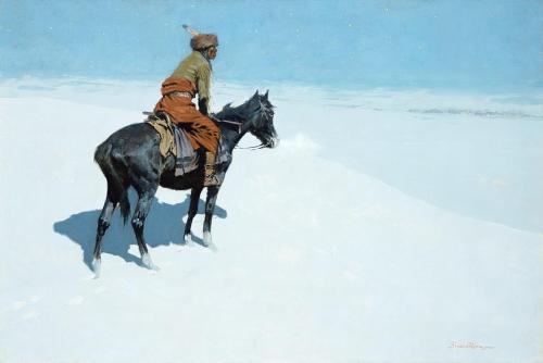 Frederic Remington, "The Scout--Friends or Foes"