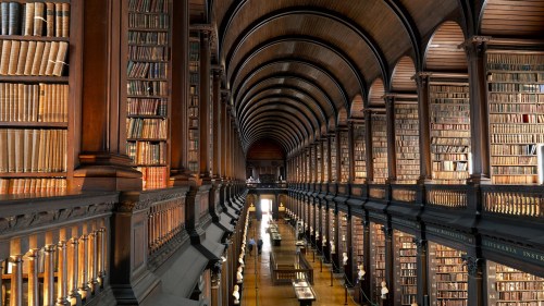 Trinity college library