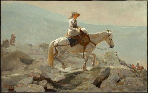 This painting hangs in the Sterling and Francine Clark Art Institute in Williamstown, MA and I stared at it a lot in college.