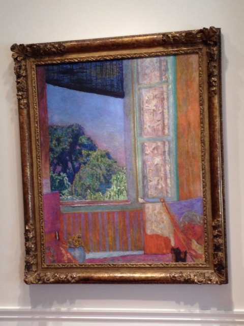 'The Open Window' by Pierre Bonnard (1867-1947), The Phillips Collection