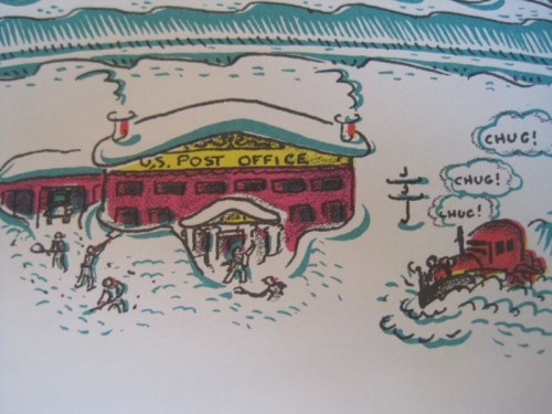 From "Katy and the Big Snow" by Virginia Lee Burton