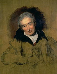 Unfinished portrait by Sir Thomas Lawrence