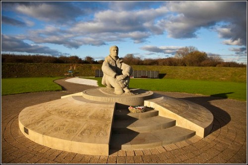Battle of Britain Memorial in Kent, England