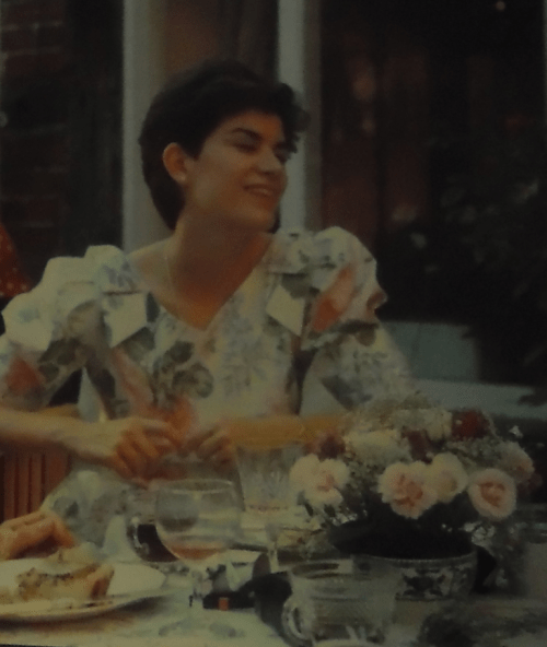 the matron of honor, my lovely sis