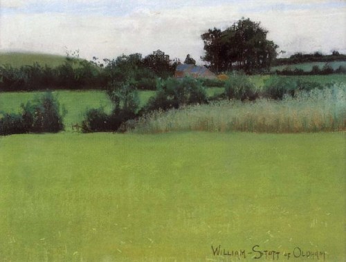 "Barrow Farm" by William Stott of Oldham (1857--1900)