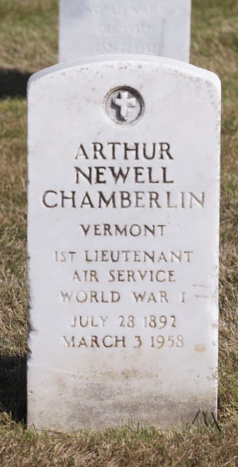Arthur Newell Chamberlin grave