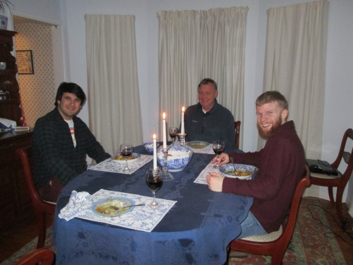 chicken curry and good conversation