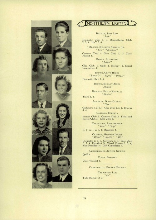 Father's yearbook picture