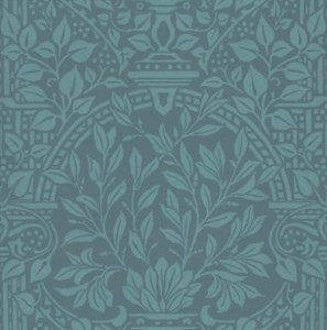 william morris garden craft blue