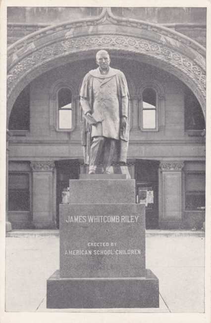 Statue in Greenfield, Indiana