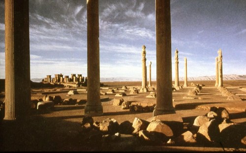 Ruins of the Persian Palace at Persepolis