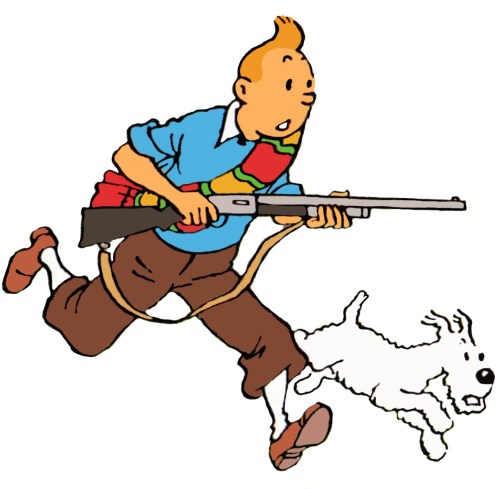 Tintin_with_a_rifle