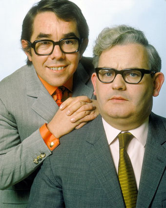 Ronnie Corbett and Ronnie Barker