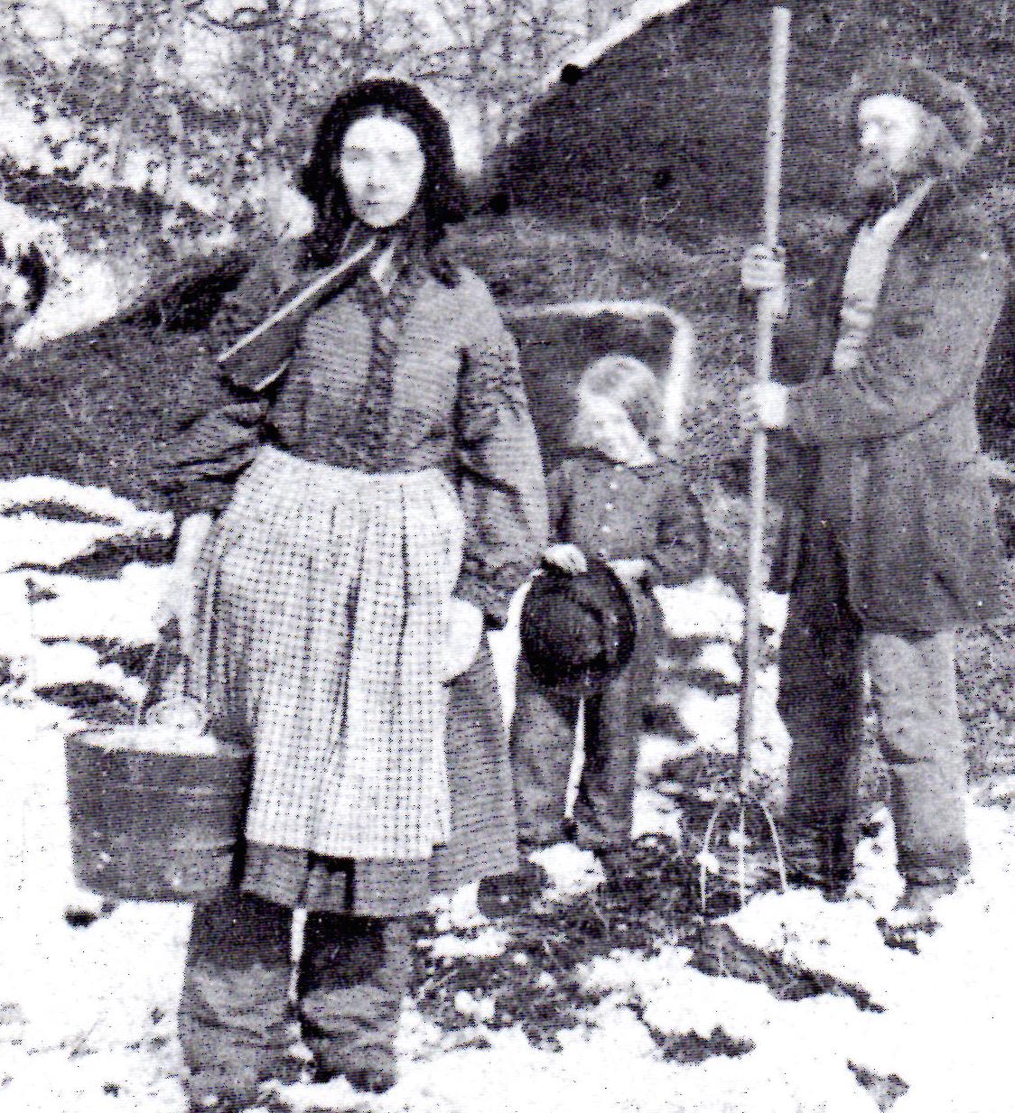 American Farm Yard in Winter, 1867. Wisconsin, by George T. Lindeman..jpg